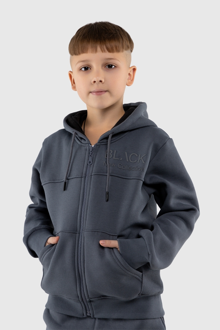 Фото Спортивный костюм для мальчика (кофта, штаны) MAGO T-362 152 см Графитовый (2000990064806W)