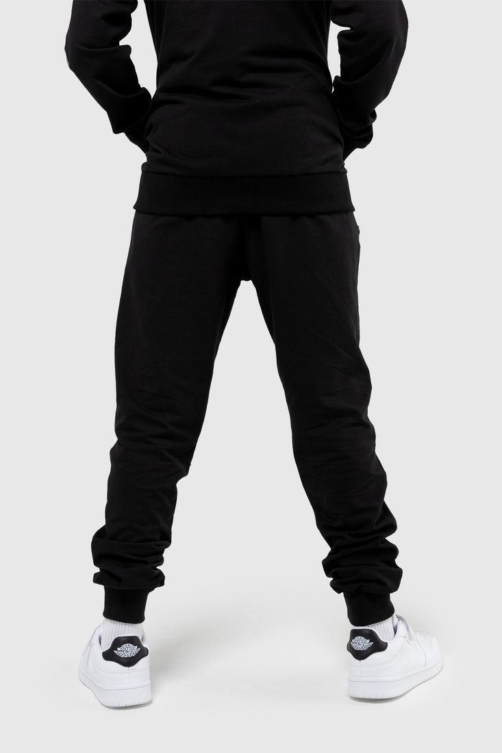 Фото Спортивний костюм (кофта, штани) для хлопчика YESMINA 4042 164 см Чорний (2000989929697D)