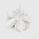 Новорічна прикраса "Квітка мала" Dashuri 10 см Білий (2000990125675)(NY) Фото 3 з 3