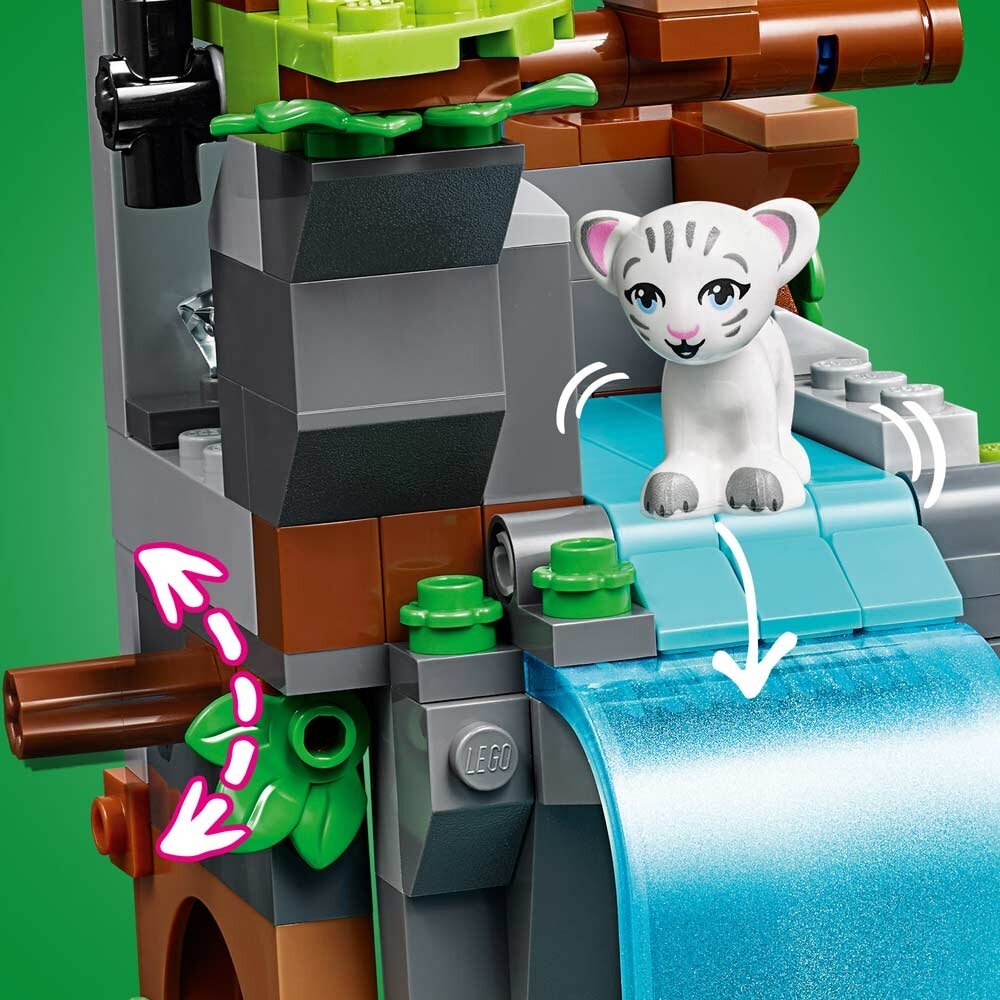 Фото Конструктор LEGO Friends Спасение тигра на воздушном шаре (41423)