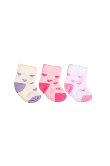 Набір з 3-х пар шкарпеток дівчинка 197/Д 0-6 місяців Різнокольоровий (2000904112685)
