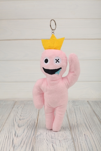 Фото М'яка іграшка Радужні герої з короною 1202823900 Рожевий (2000989416715)