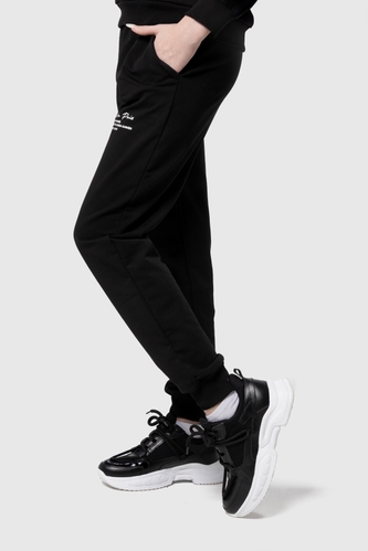 Фото Спортивні штани однотонні для дівчики Atabey 10353.2 164 см Чорний (2000990156525D)