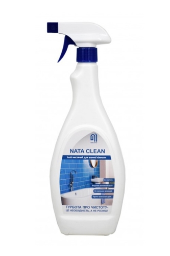 Засіб чистячий "NATA-Clean для ванної кімнати», 750 мл з тригером (4823112600731)
