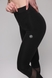 Фитнес костюм однотонный (топ+лосины) женский Speed Life SB-0769 XL Черный (2000989552567A) Фото 10 из 25