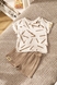 Костюм (футболка+шорты) для мальчика Beyaz Bebek 2194 92 см Бежевый (2000990302595S) Фото 1 из 14
