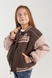 Куртка для дівчинки XZKAMI 55228 146 см Коричневий (2000990255327D) Фото 1 з 15