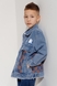 Куртка джинсова для хлопчика 23712 128 см Блакитний (2000990306654D) Фото 8 з 16