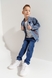 Куртка джинсова для хлопчика 23712 128 см Блакитний (2000990306654D) Фото 2 з 16