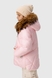 Куртка зимова для дівчинки Feiying J-10 140 см Рожевий (2000989629740W) Фото 4 з 22