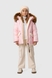 Куртка зимова для дівчинки Feiying J-10 116 см Рожевий (2000989629689W) Фото 8 з 22