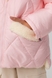 Куртка зимова для дівчинки Feiying J-10 140 см Рожевий (2000989629740W) Фото 6 з 22