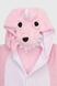 Пижама кигуруми для девочки Динозавр 110 см Розовый (2000990213457А) Фото 11 из 17
