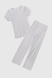 Піжама жіноча 23149-1 XL Сірий меланж (2000990654465S) Фото 7 з 16