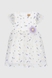 Сукня бальна з візерунком для дівчинки Wecan 24341 104 см Білий (2000990342904A) Фото 10 з 14