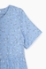 Сукня з візерунком жіноча 2316 3XL Блакитний (2000989725824S) Фото 10 з 12
