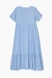 Платье с узором женское 2316 L Голубой (2000989725794S) Фото 8 из 12