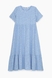 Сукня з візерунком жіноча 2316 L Блакитний (2000989725794S) Фото 7 з 12