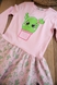 Сукня для дівчинки принт демісезон Toontoy 16508 98 см Рожевий (2000903880707D) Фото 5 з 6
