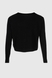 Пуловер однотонный женский 21133 L Черный (2000990337498D) Фото 12 из 13