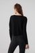 Пуловер однотонний жіночий 21133 S Чорний (2000990337481D) Фото 7 з 13