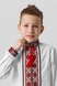 Сорочка вишиванка для хлопчика КОЗАЧЕК ОРЕСТ 152 см Червоний (2000990029966D) Фото 3 з 13