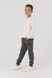 Спортивні штани однотонні для хлопчика Atabey 2408 134 см Графітовий (2000990540447D) Фото 3 з 12