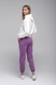 Спортивні штани жіночі 23-1410 L/XL Бузковий (2000989374237D) Фото 4 з 11