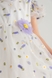 Платье бальное с узором для девочки Wecan 24341 110 см Белый (2000990342911A) Фото 4 из 14