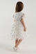 Сукня бальна з візерунком для дівчинки Wecan 24341 104 см Білий (2000990342904A) Фото 8 з 14