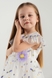 Сукня бальна з візерунком для дівчинки Wecan 24341 104 см Білий (2000990342904A) Фото 3 з 14