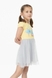 Сукня для дівчинки Breeze 16876 з принтом 128 см Жовтий (2000989679165S) Фото 3 з 11