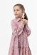 Сукня з візерунком для дівчинки Tais №8 122 см Персиковий (2000989585848D) Фото 3 з 15