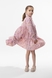 Сукня з візерунком для дівчинки Tais №8 122 см Персиковий (2000989585848D) Фото 8 з 15