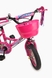 Велосипед (сталевий сплав),12" діаметр колес SXI1026038 P1 Рожевий (2000904367276) Фото 2 з 6