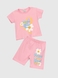 Костюм футболка+шорти для дівчинки Baby Show 16408 92 см Рожевий (2000990474155S) Фото 8 з 17