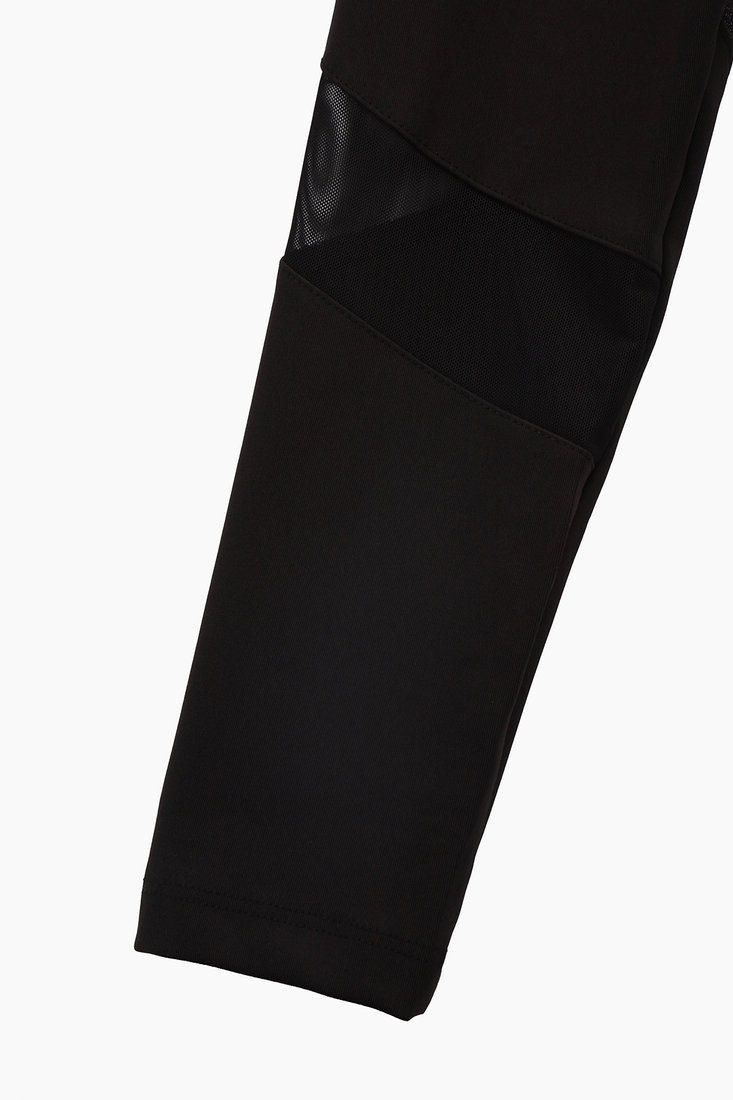 Фото Фітнес костюм однотонний (топ+лосини) жіночий Speed Life SB-0769 XL Чорний (2000989552567A)