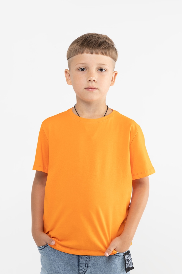 Фото Футболка однотонная детская Atabey 10186.0 110 см Оранжевый (2000989819967S)