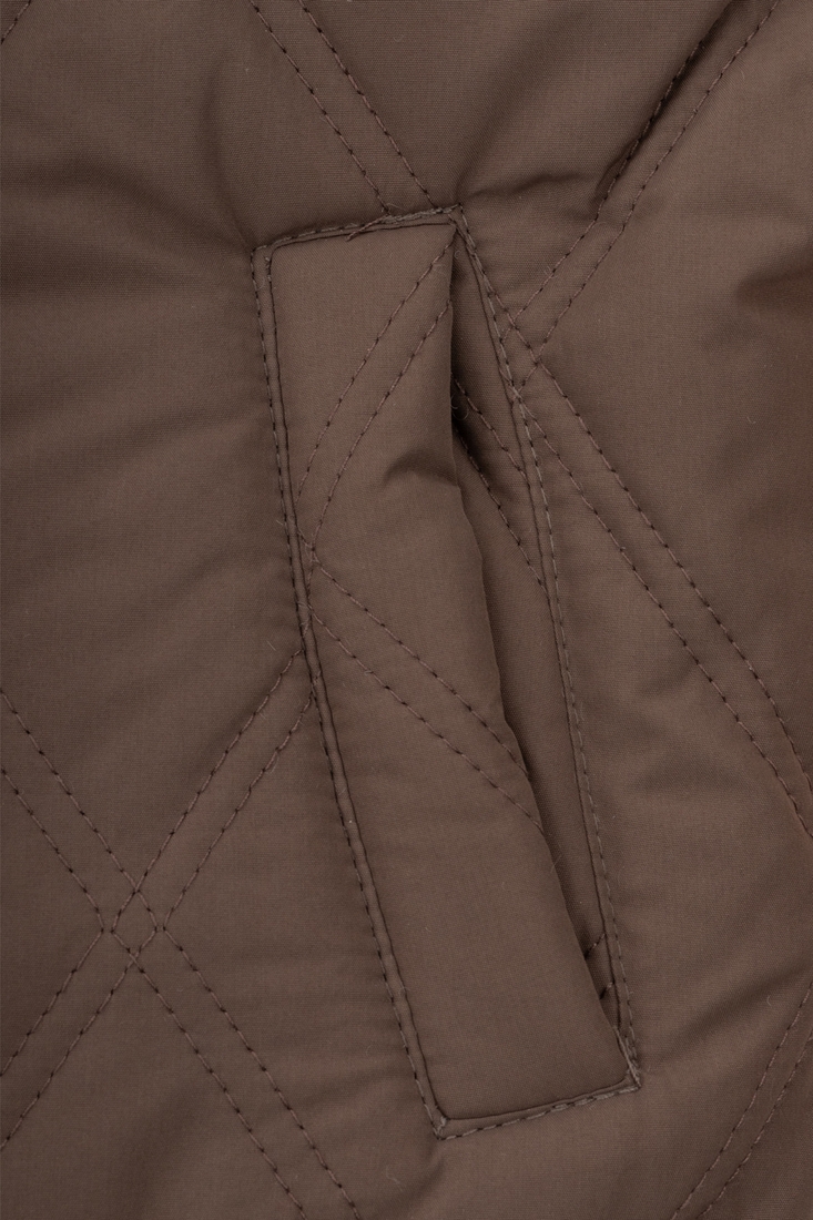 Фото Куртка для девочки XZKAMI 55228 122 см Коричневый (2000990255259D)