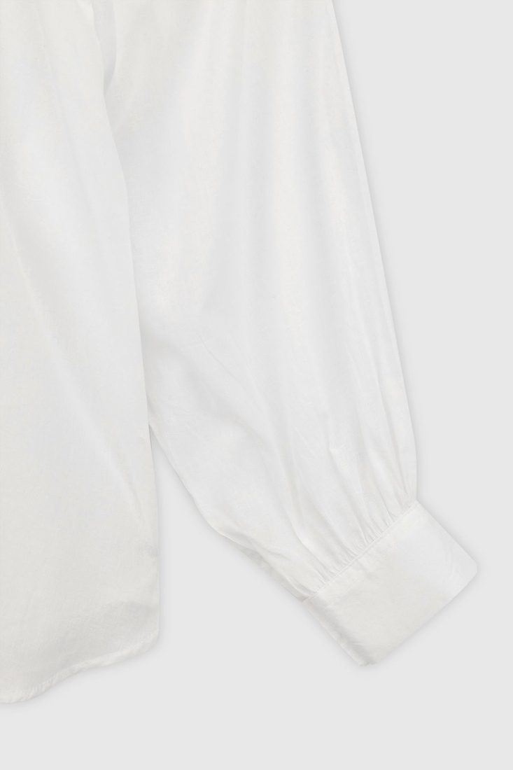Фото Рубашка однотонная женская Es-Q 2684 S Белый (2000989958598D)