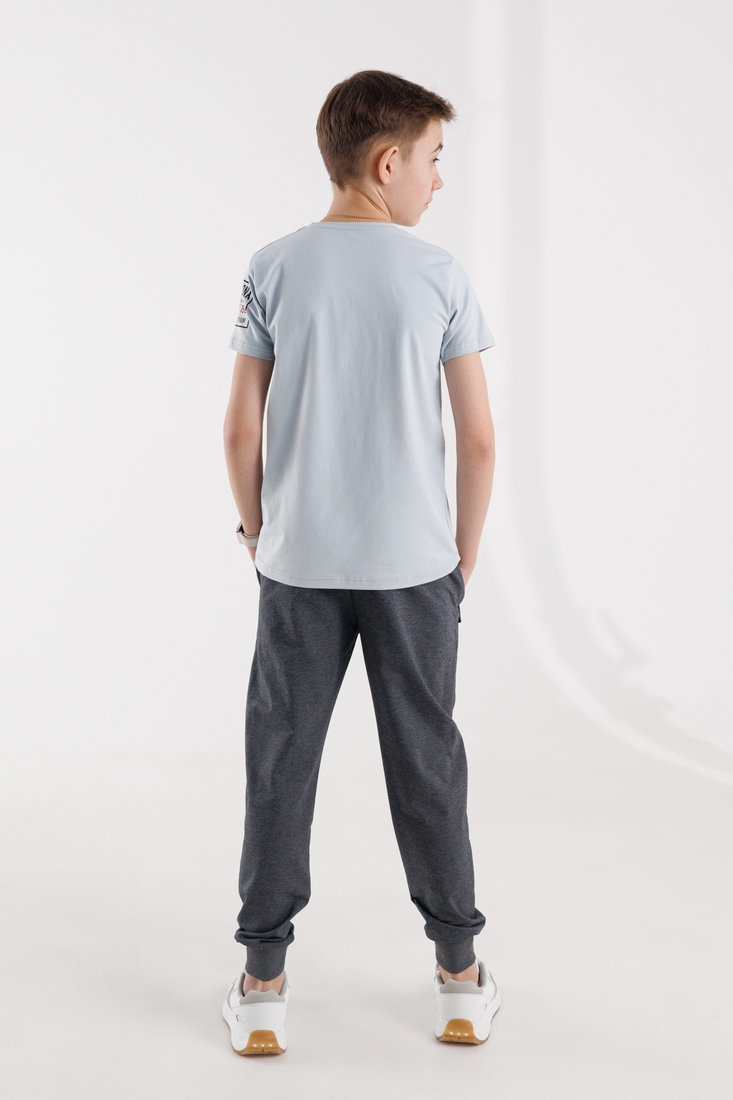 Фото Спортивні штани для хлопчика Неслухнянки HS-880 140 см Графітовий (2000990368300D)
