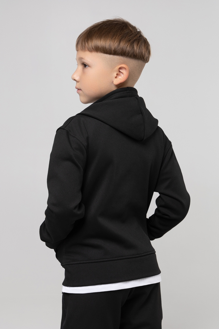 Фото Спортивний костюм для хлопчика ADK 2833 кофта + штани 110 см Чорний (2000989916307D)