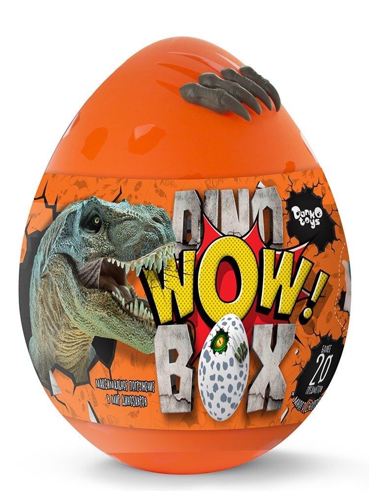 Фото Креативное творчество "Dino WOW Box" укр (2) DWB-01-01U (2000903606604)(SN)