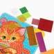 Набор для творчества "Блестящая мозаика Котенок" Danko Toys БМ-02-02 Разноцветный (2000989845300) Фото 2 из 2