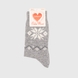 Шкарпетки жіночі HAKAN Calze More 9 сніжинка 36-40 Сірий (2000990110794A)(NY) Фото 2 з 7