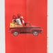 Пакет подарочный новогодний "Машинка" DW6316 30х40х12 см Разноцветный (2002014544035)(NY) Фото 4 из 4