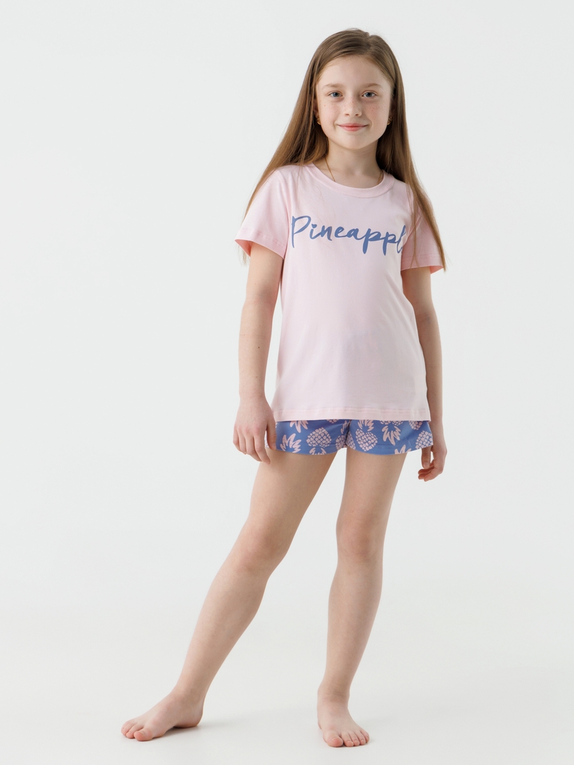 Фото Пижама для девочки GPK2070/03/04 104 см Синий (2000990505743A)