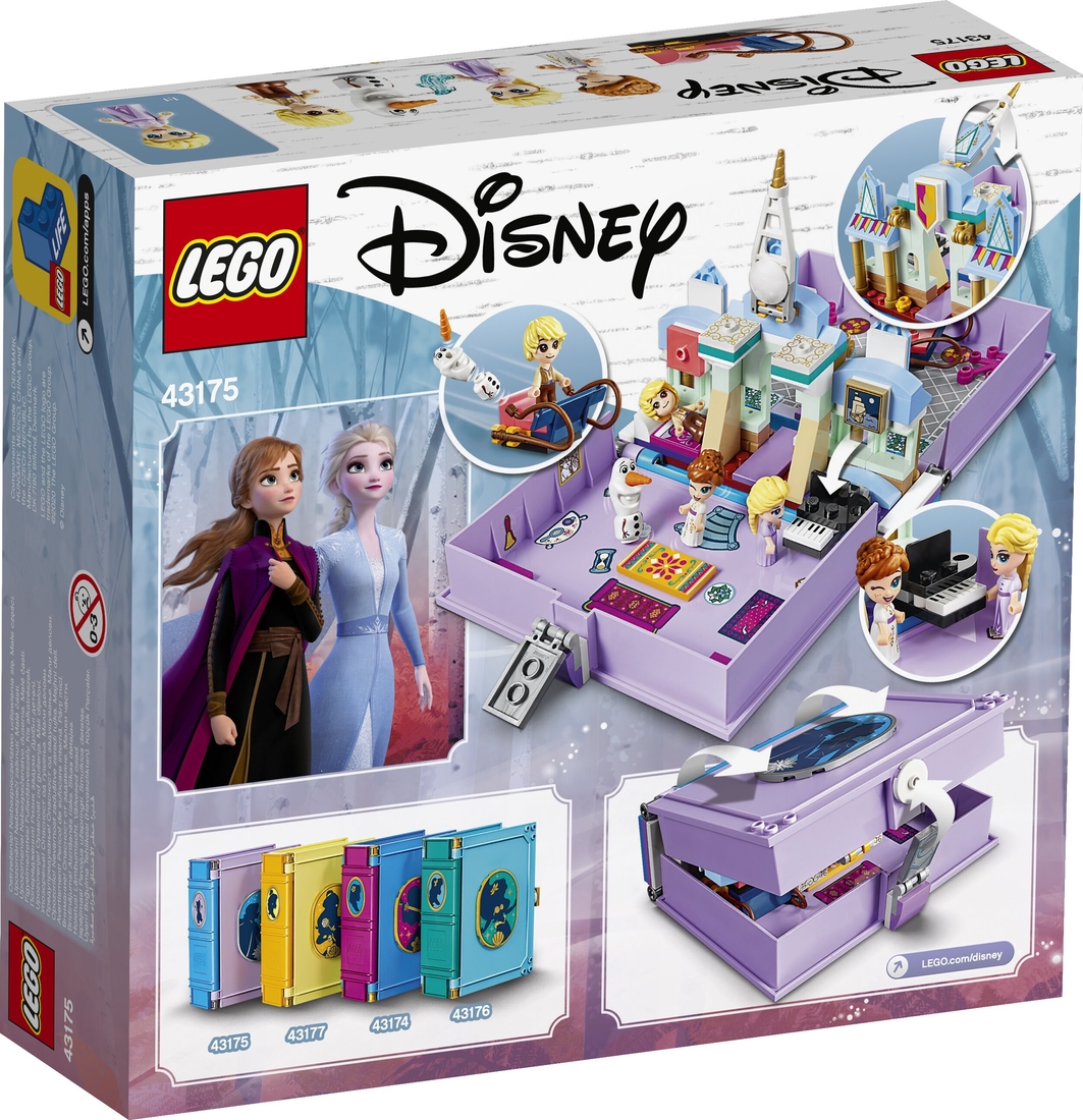 Фото Конструктор LEGO Disney Princess Книга сказочных приключений Анны и Эльзы (43175)