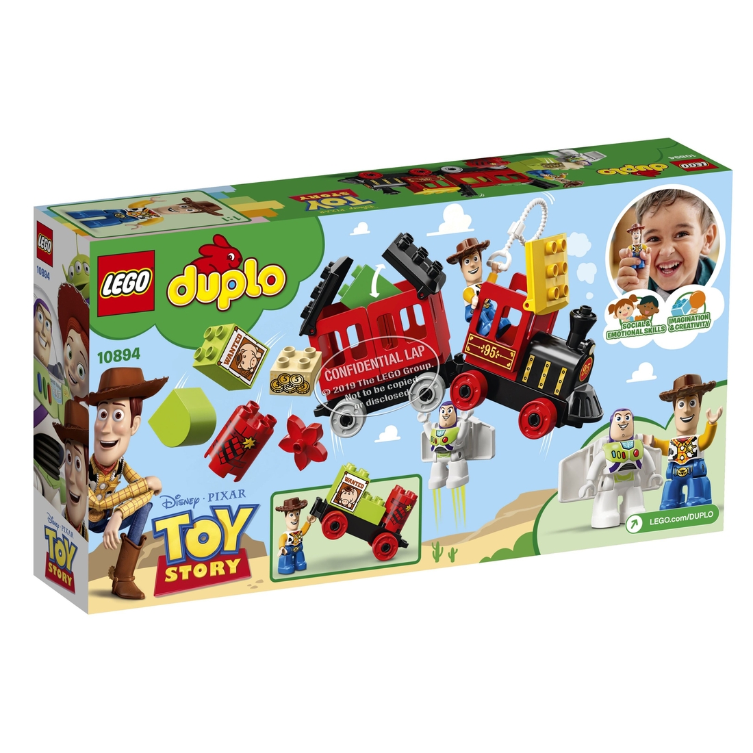 Фото Конструктор LEGO DUPLO Toy Story Поезд История игрушек (10894)
