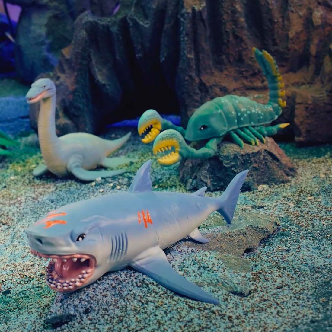 Фото Стретч-іграшка у вигляді тварини серії LEGEND OF ANIMALS "Морські доісторичні хижаки" #sbabam 128/CN22 (9772499228005)